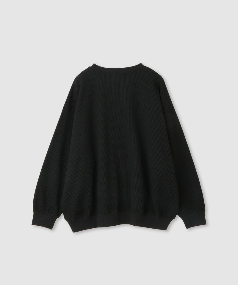 milli de l'air ワッフルキーネックカットソー レディース メール便 対応商品商品画像-22