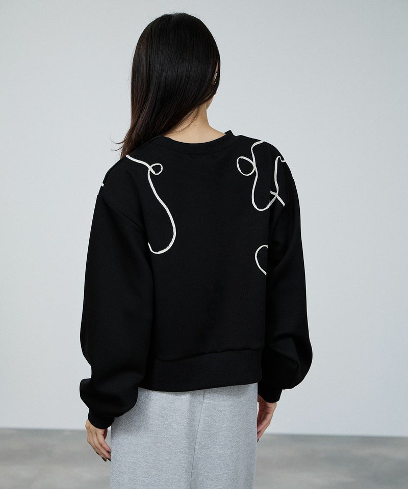 milli de l'air AIRier コードアートスウェット レディース商品画像-6