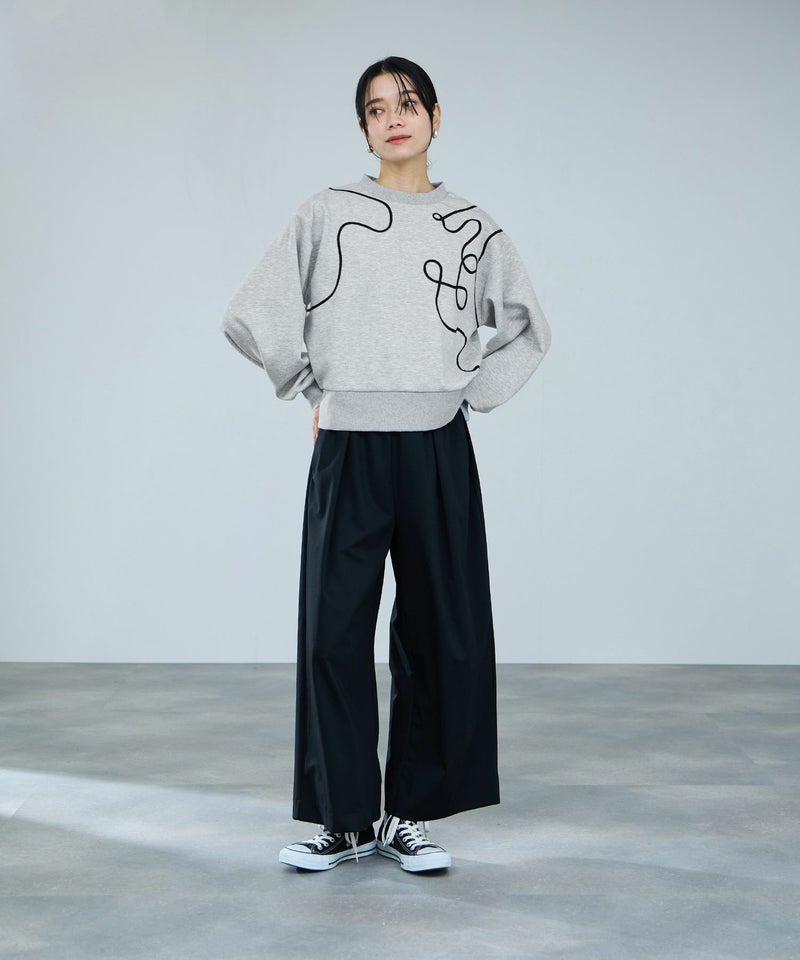 milli de l'air AIRier コードアートスウェット レディース商品画像-16