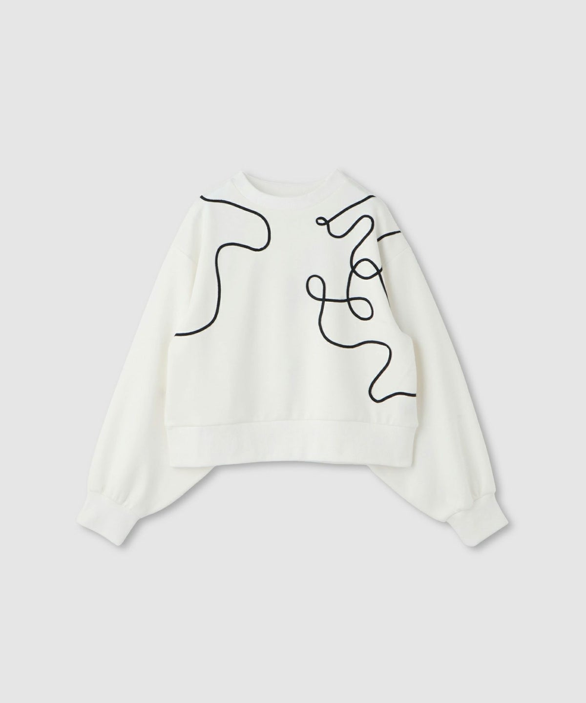 milli de l'air AIRier コードアートスウェット レディース