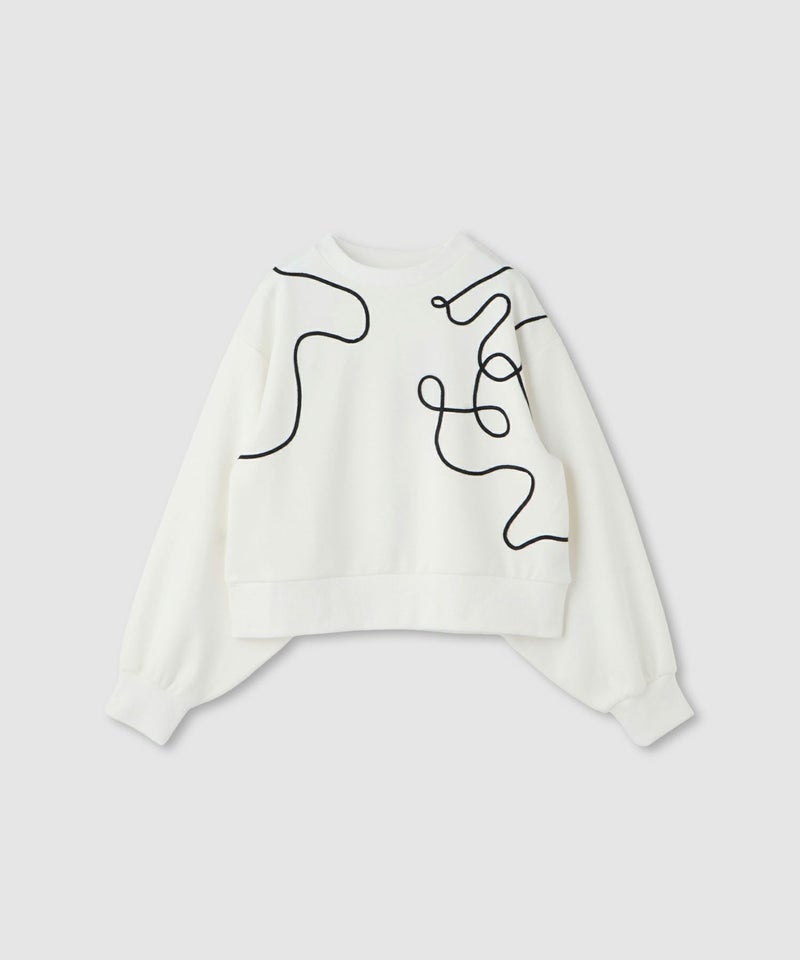 milli de l'air AIRier コードアートスウェット レディース商品画像-18