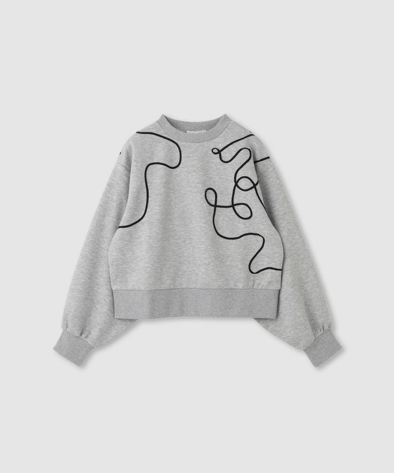 milli de l'air AIRier コードアートスウェット レディース商品画像-19