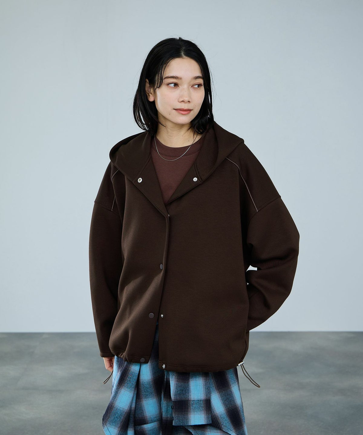 milli de l'air AIRier オーバーパーカー レディース