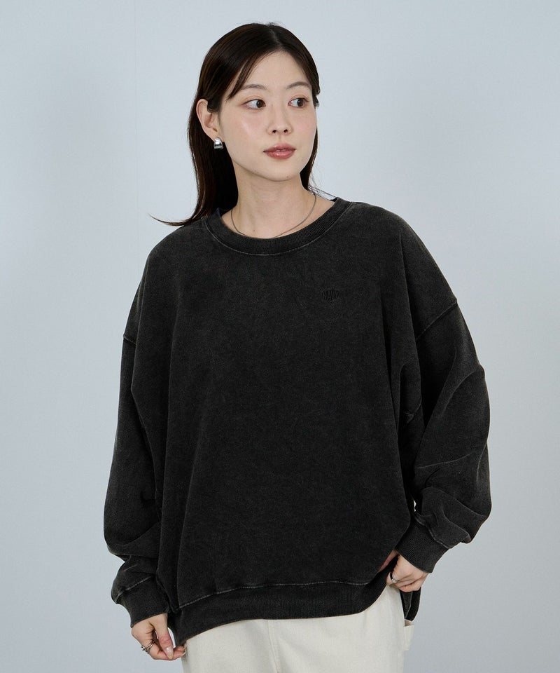 nAvy ヘビーウェイト裏毛アシッド加工スウェット レディース商品画像-13