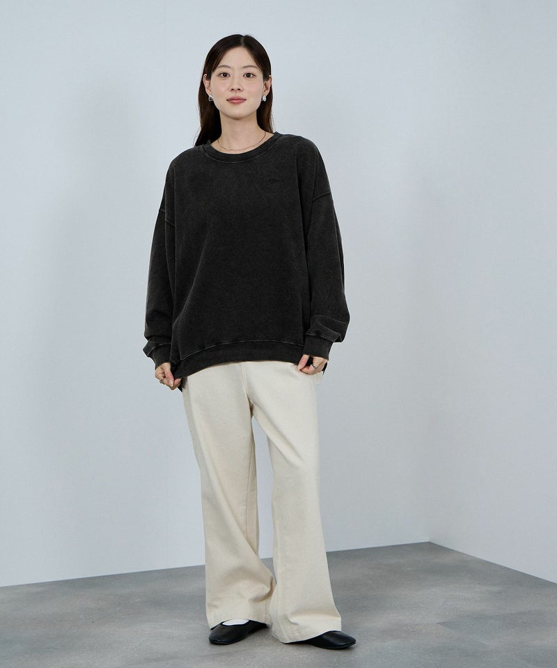 nAvy  ヘビーウェイト裏毛アシッド加工スウェット レディース商品画像-17