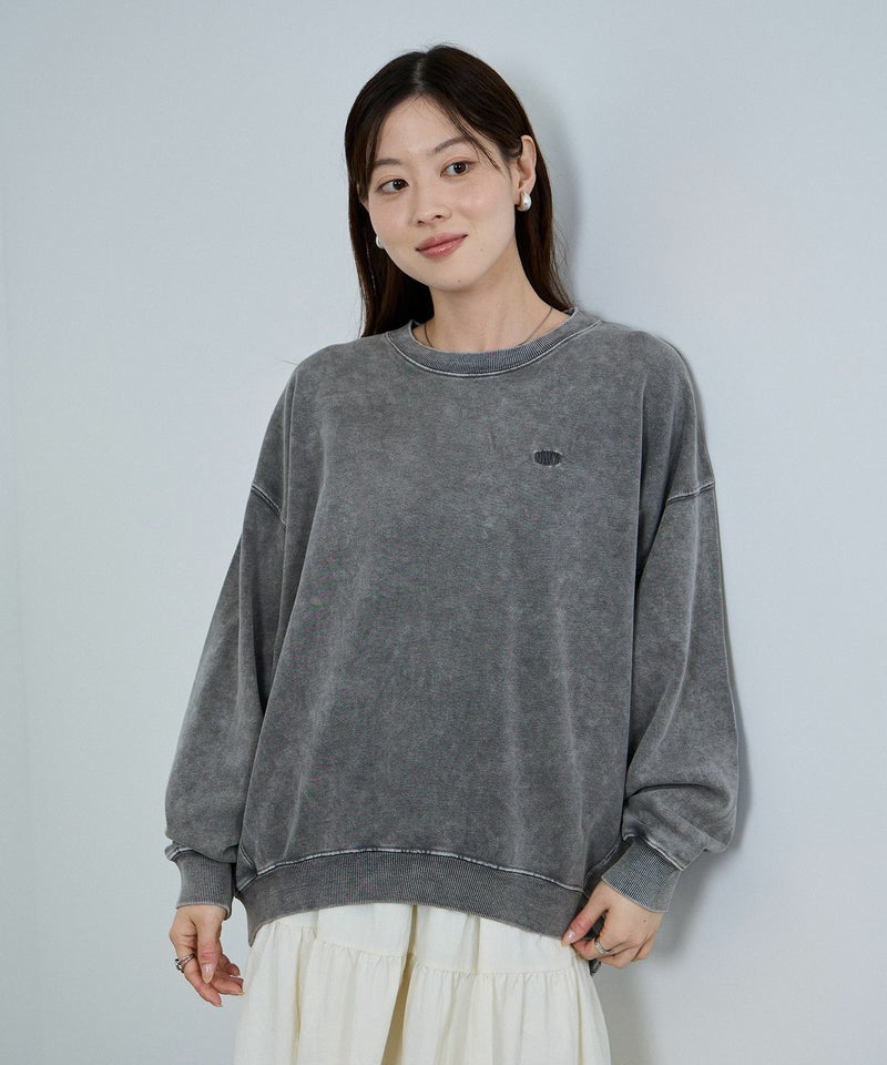 nAvy ヘビーウェイト裏毛アシッド加工スウェット レディース商品画像-21