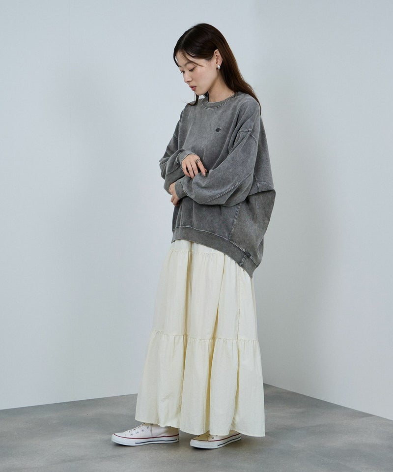 nAvy  ヘビーウェイト裏毛アシッド加工スウェット レディース商品画像-24