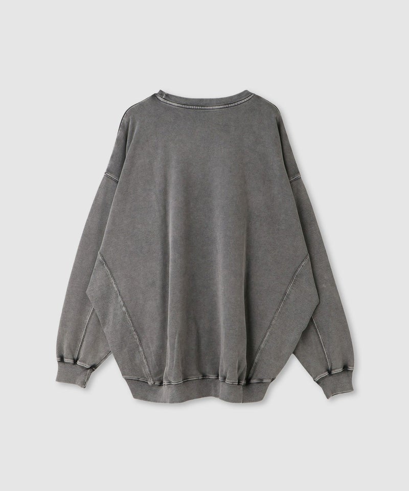 nAvy ヘビーウェイト裏毛アシッド加工スウェット レディース商品画像-36