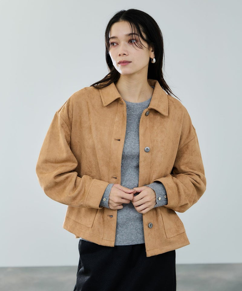 milli de l'air ComfEase ボタンスリーブニット レディース商品画像-16