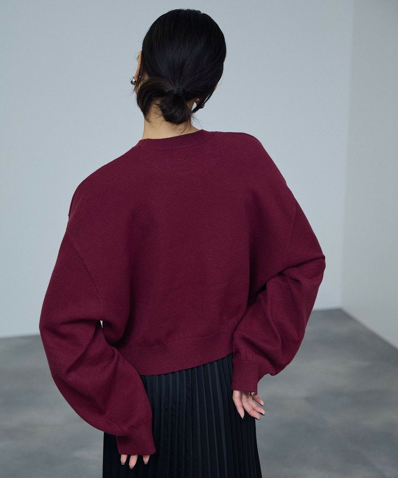 [期間限定knit]milli de l'air ComfEase ボクシーニット レディース商品画像-7