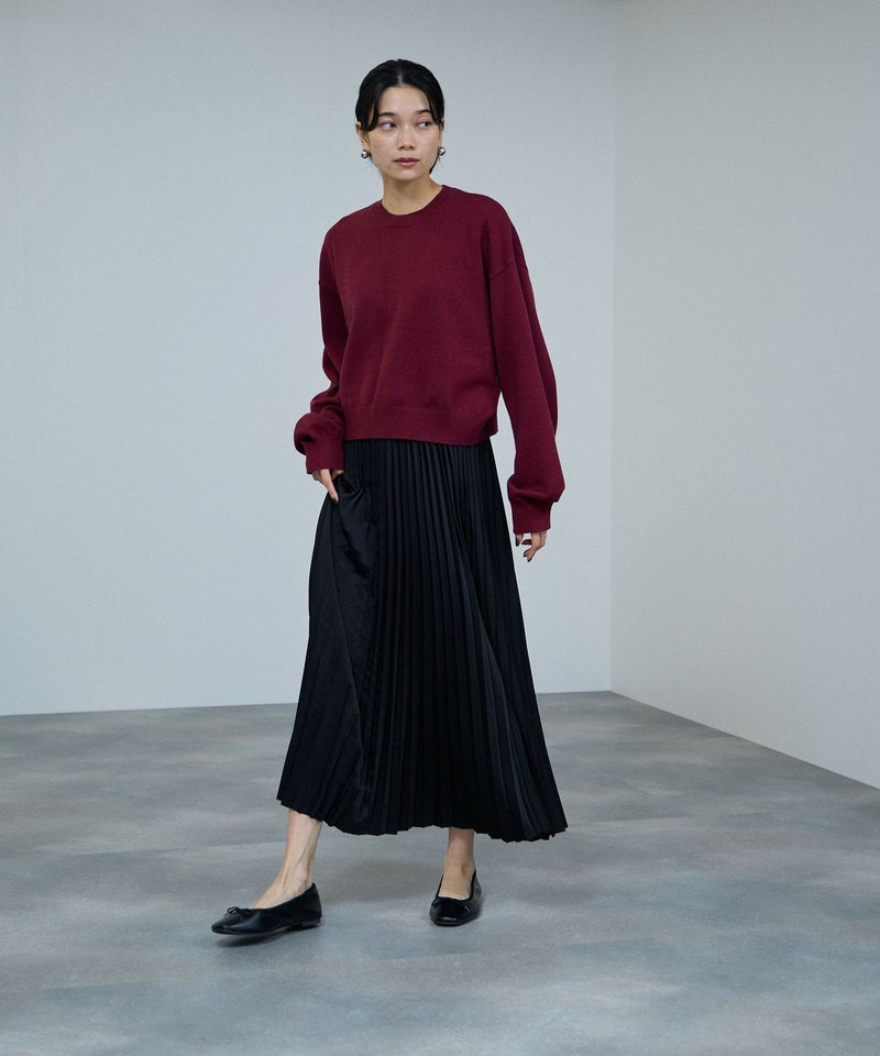 milli de l'air ComfEase ボクシーニット レディース商品画像-10