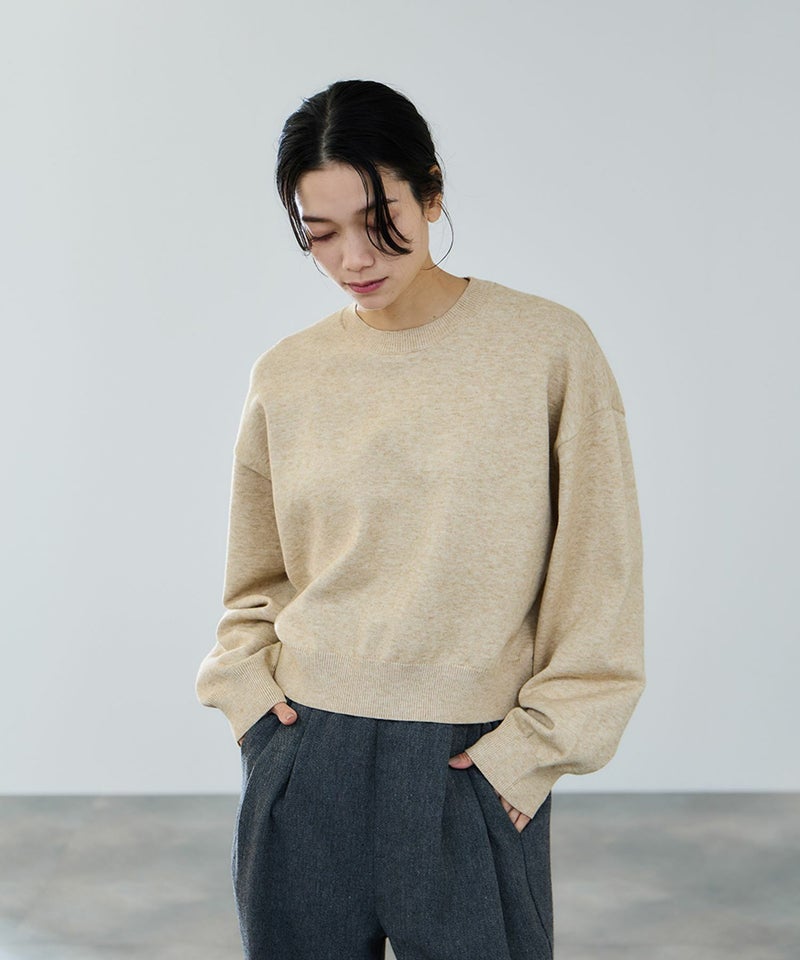 milli de l'air ComfEase ボクシーニット レディース商品画像-18