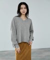 [期間限定knit]milli de l'air ComfEase オーバーフォルム レディース商品サムネイル-2