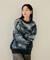 [期間限定knit]nAvy  モヘヤタッチマーブルニット レディース商品サムネイル-4