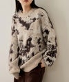 nAvy  モヘヤタッチマーブルニット レディース商品サムネイル-4