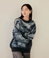 nAvy  モヘヤタッチマーブルニット レディース商品サムネイル-5