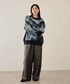 nAvy  モヘヤタッチマーブルニット レディース商品サムネイル-8