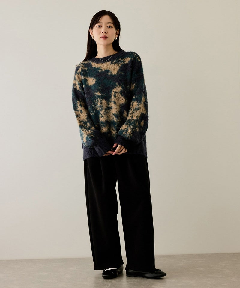 nAvy モヘヤタッチマーブルニット レディース商品画像-11