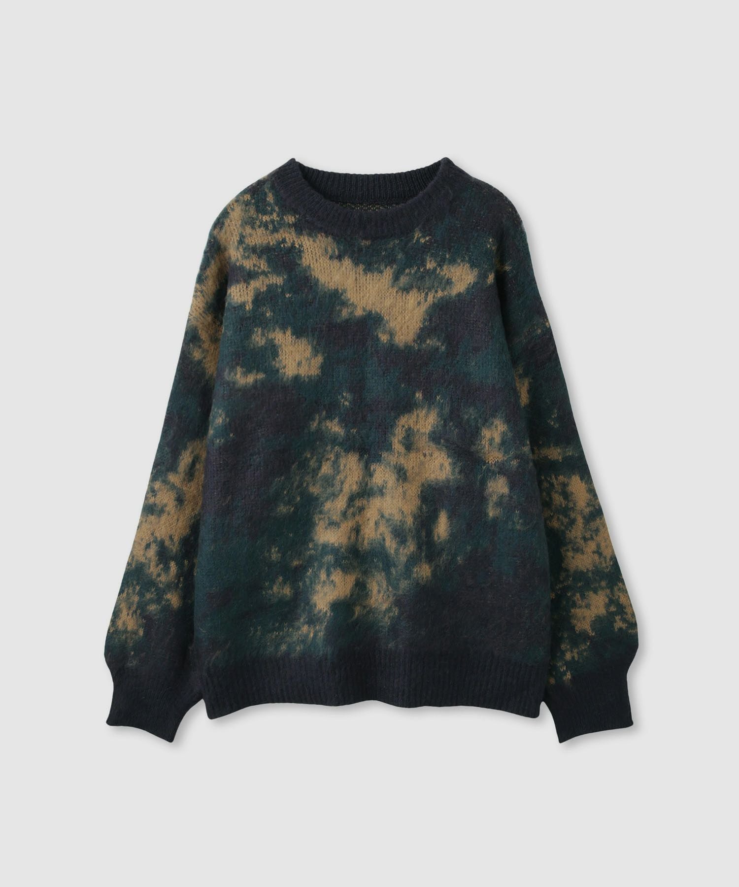 nAvy モヘヤタッチマーブルニット レディース