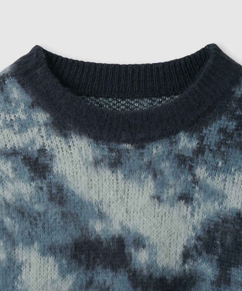 [期間限定knit]nAvy  モヘヤタッチマーブルニット レディース商品画像-21