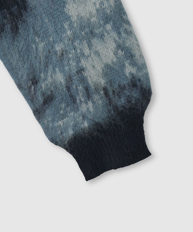 [期間限定knit]nAvy  モヘヤタッチマーブルニット レディース商品画像-22