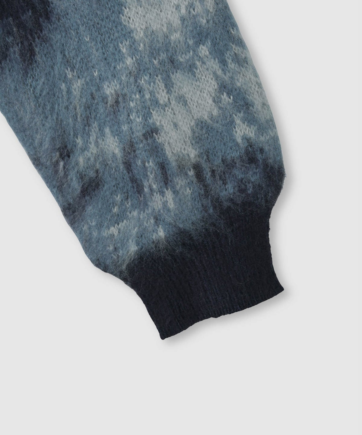 nAvy モヘヤタッチマーブルニット レディース