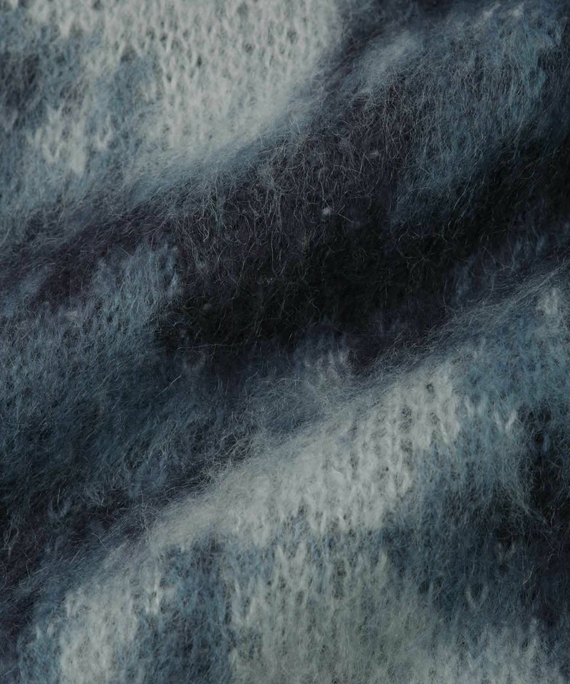 [期間限定knit]nAvy  モヘヤタッチマーブルニット レディース商品画像-24