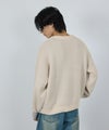 [期間限定knit]nAvy  ロゴジャガードワイドニット レディース商品サムネイル-11