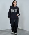 [期間限定knit]nAvy  ロゴジャガードワイドニット レディース商品サムネイル-22