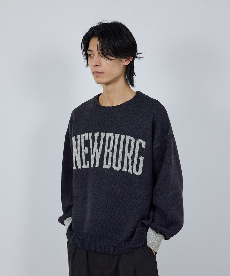 nAvy  ロゴジャガードワイドニット レディース商品画像-26