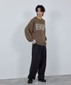 nAvy ロゴジャガードワイドニット レディース商品サムネイル-32