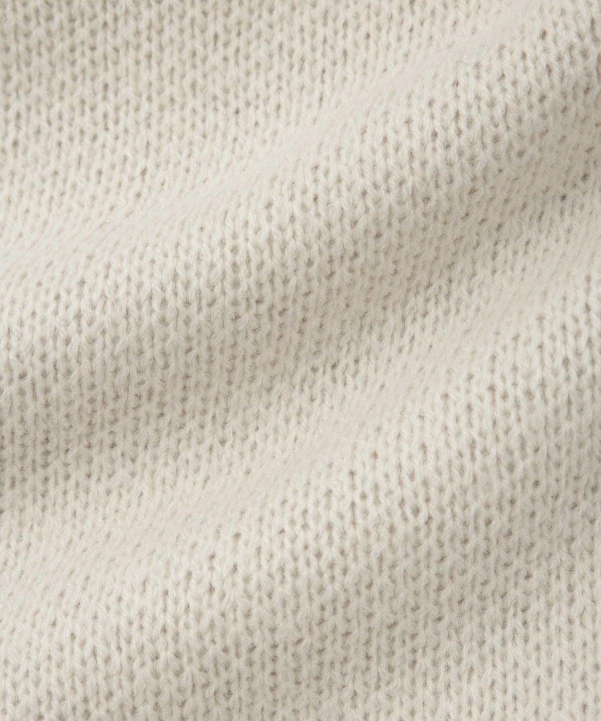 nAvy ロゴジャガードワイドニット レディース