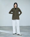[期間限定knit]milli de l'air ソフトレッチペプラムカーディガン レディース商品サムネイル-18
