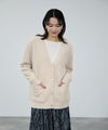 [期間限定knit]milli de l'air フェザーヤーンカーディガン レディース商品サムネイル-1