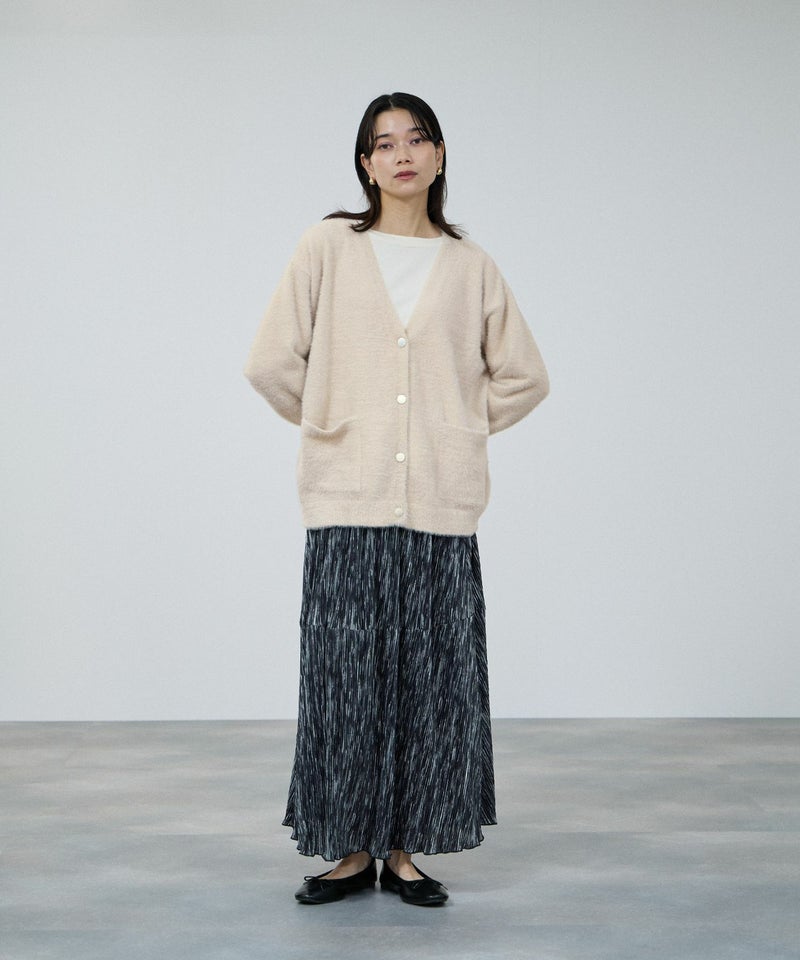 milli de l'air フェザーヤーンカーディガン レディース商品画像-6