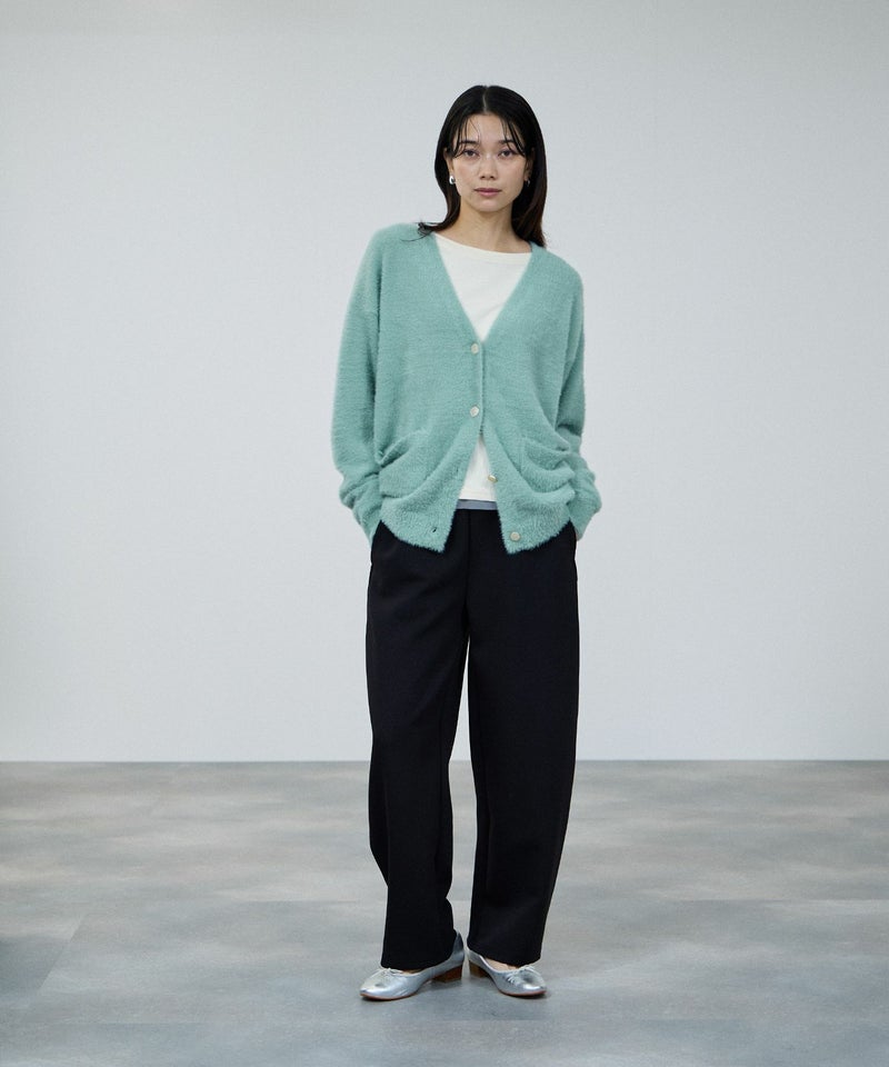 [期間限定knit]milli de l'air フェザーヤーンカーディガン レディース商品画像-13