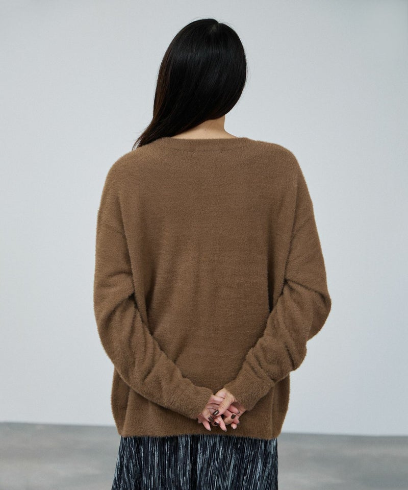 [期間限定knit]milli de l'air フェザーヤーンカーディガン レディース商品画像-19