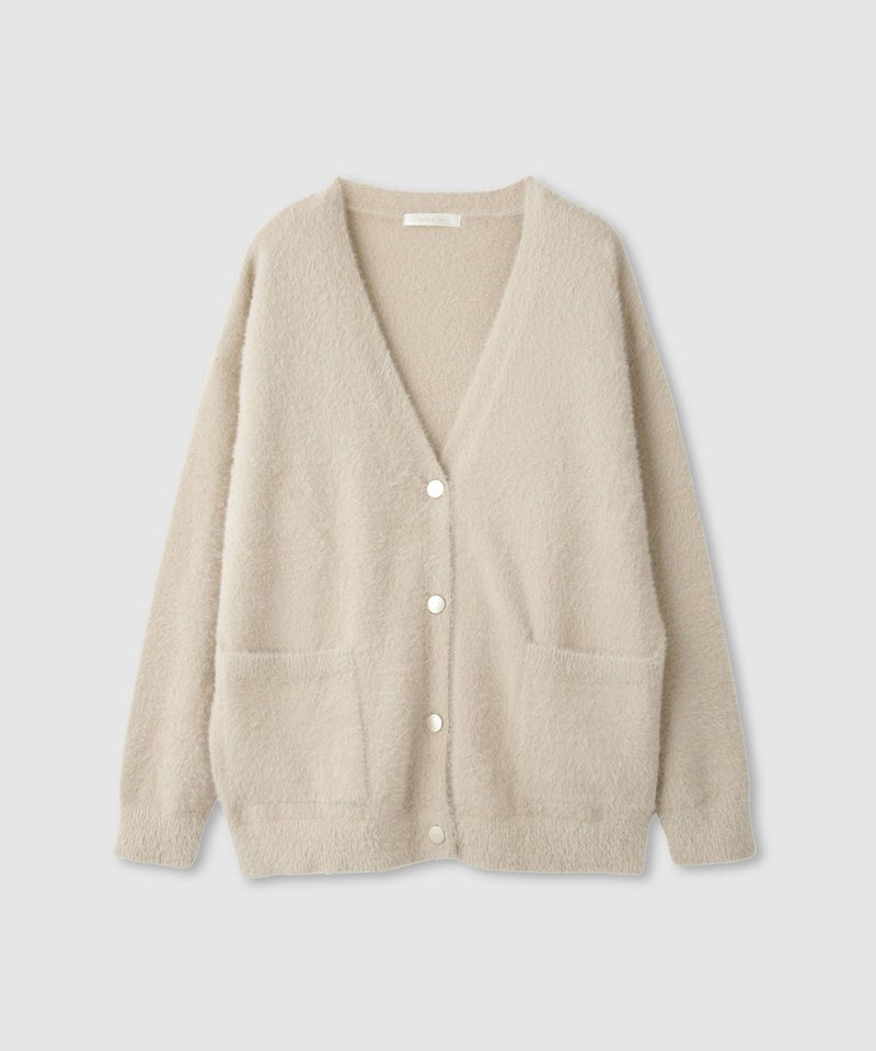 [期間限定knit]milli de l'air フェザーヤーンカーディガン レディース商品画像-22