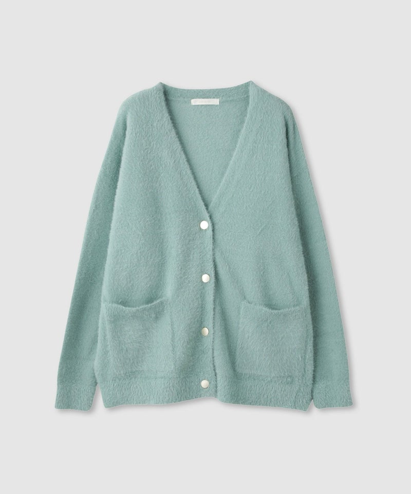 [期間限定knit]milli de l'air フェザーヤーンカーディガン レディース商品画像-24