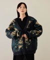 nAvy モヘアタッチマーブルカーディガン レディース商品サムネイル-6