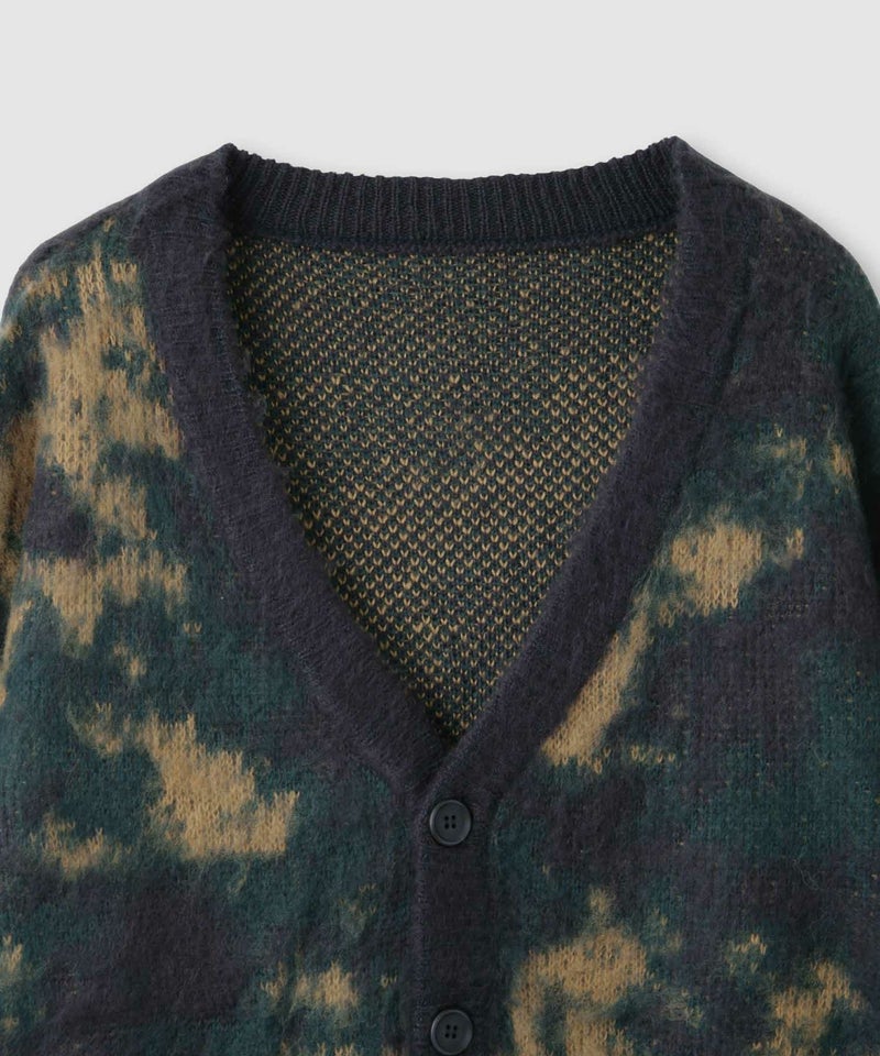 [期間限定knit]nAvy  モヘアタッチマーブルカーディガン レディース商品画像-24