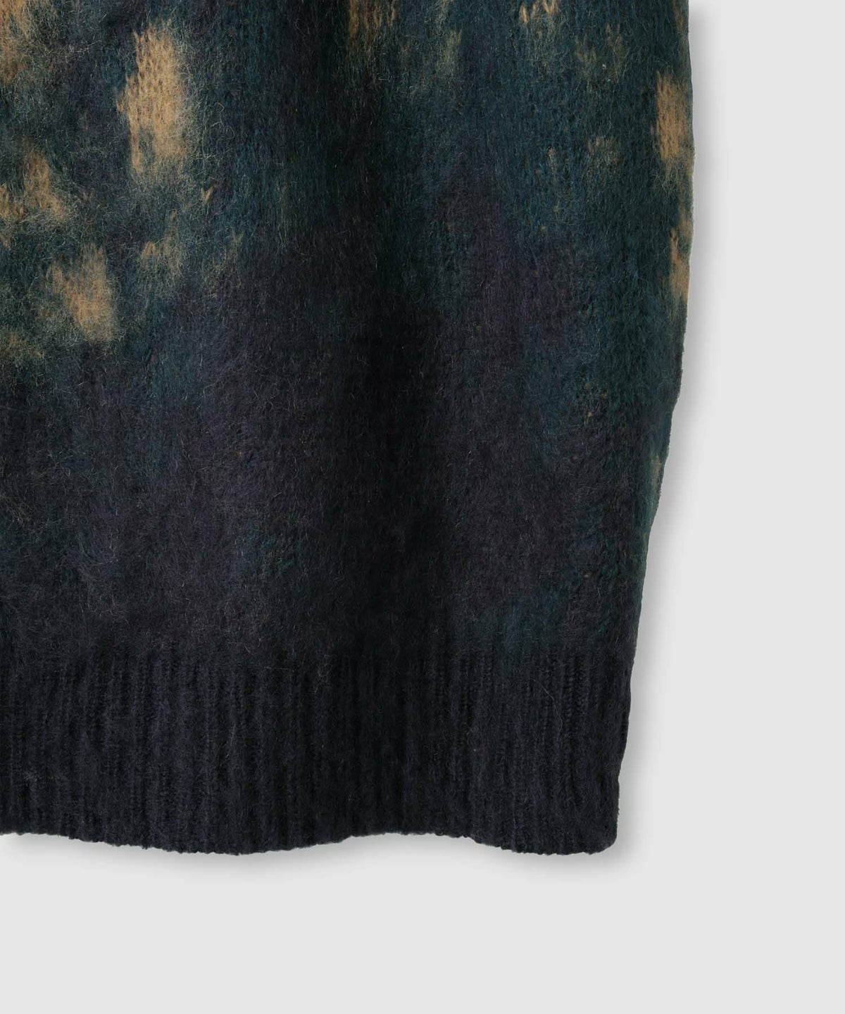 nAvy モヘアタッチマーブルカーディガン レディース