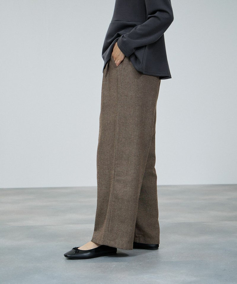 milli de l'air オーセンティックツイードタックパンツ レディース商品画像-10