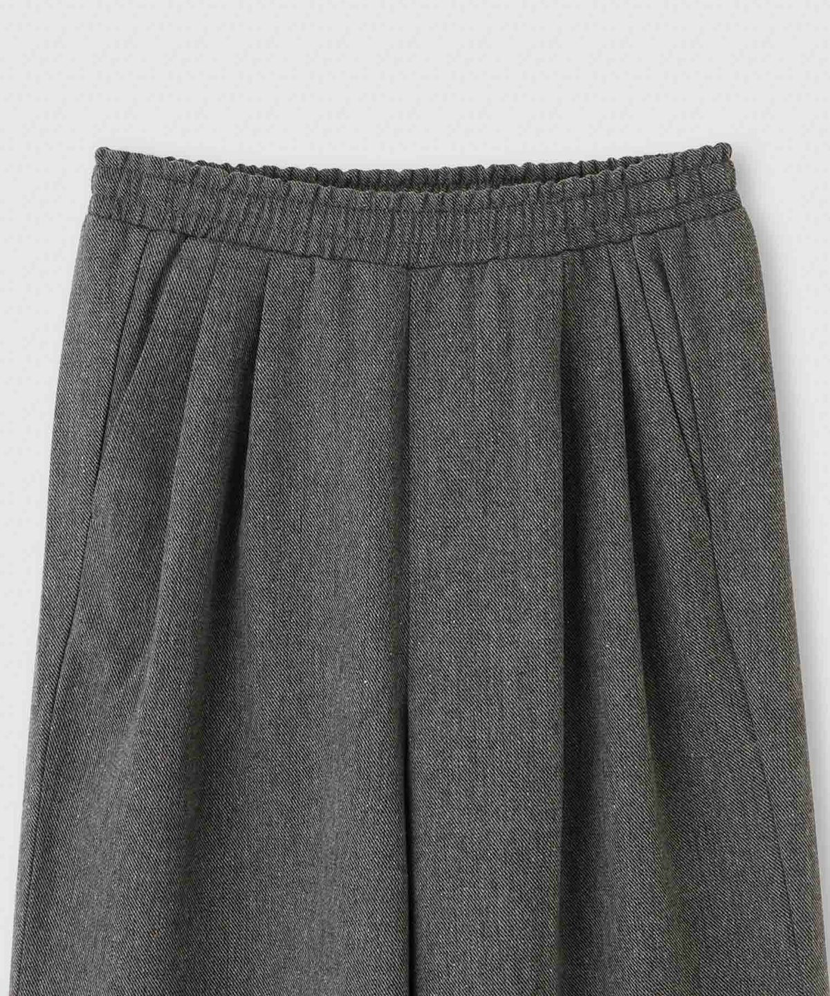 milli de l'air オーセンティックツイードタックパンツ レディース