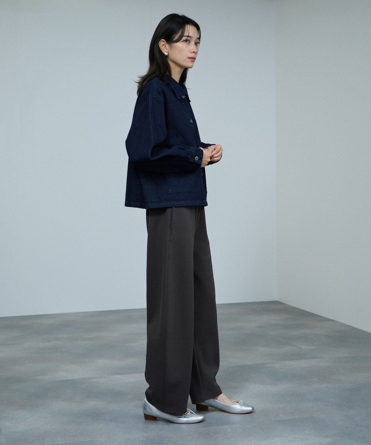 milli de l'air AIRier ダンボールカーブパンツ レディース