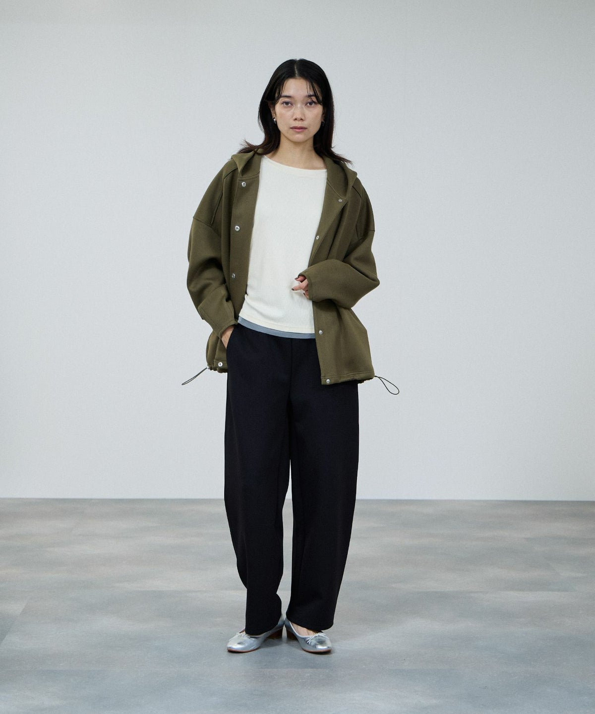 milli de l'air AIRier ダンボールカーブパンツ レディース