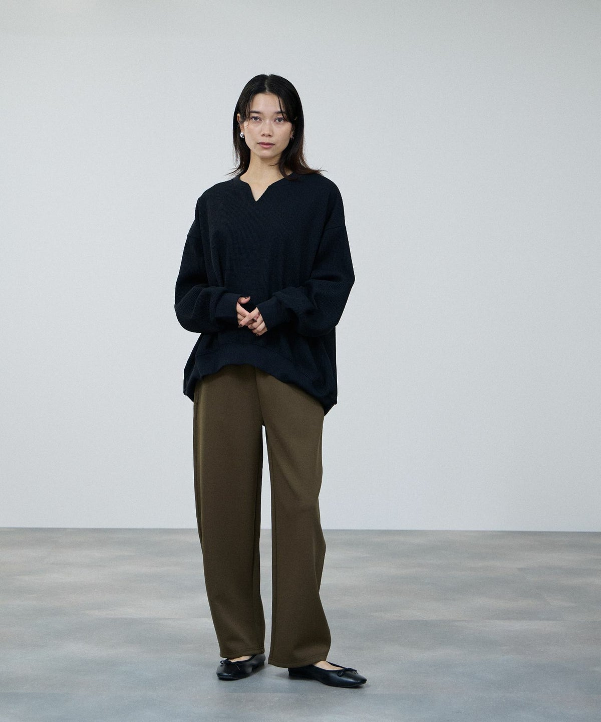 milli de l'air AIRier ダンボールカーブパンツ レディース