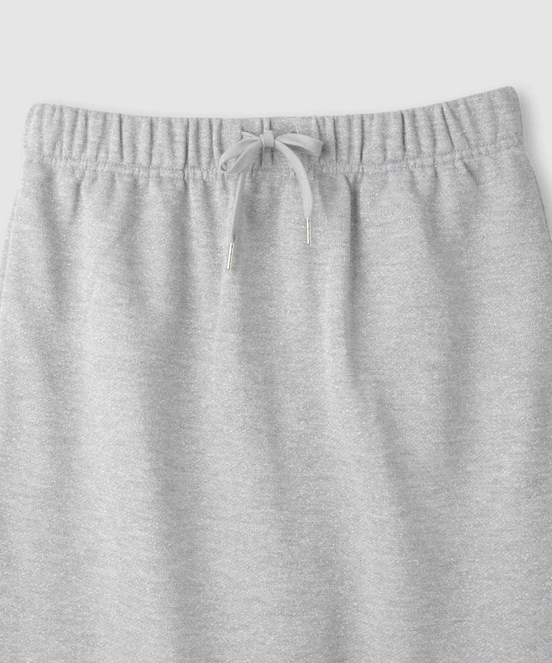milli de l'air ラメ裏毛Iラインスカート レディース商品画像-16