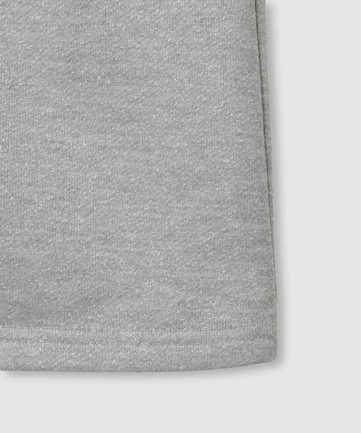 milli de l'air ラメ裏毛Iラインスカート レディース