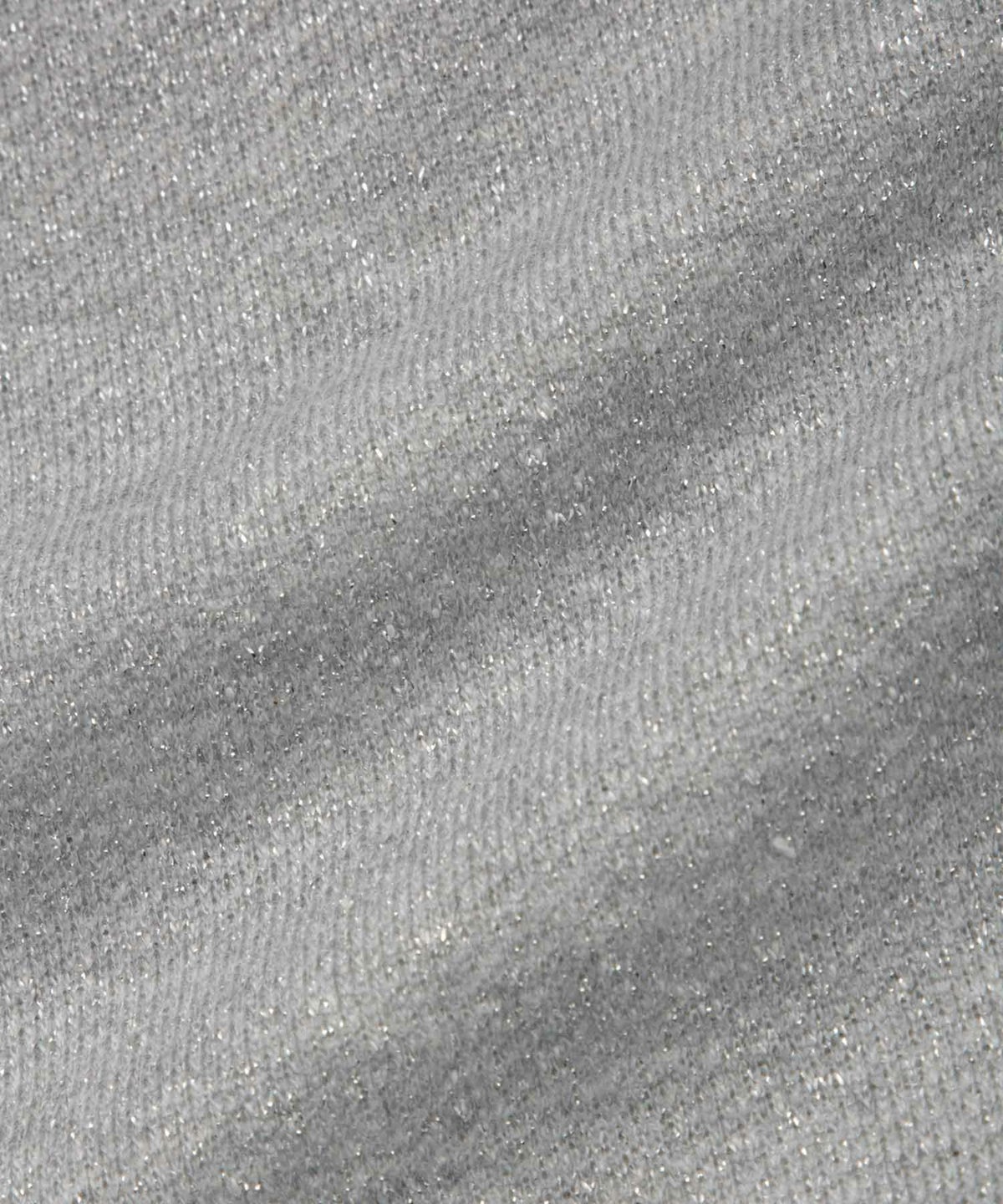 milli de l'air ラメ裏毛Iラインスカート レディース